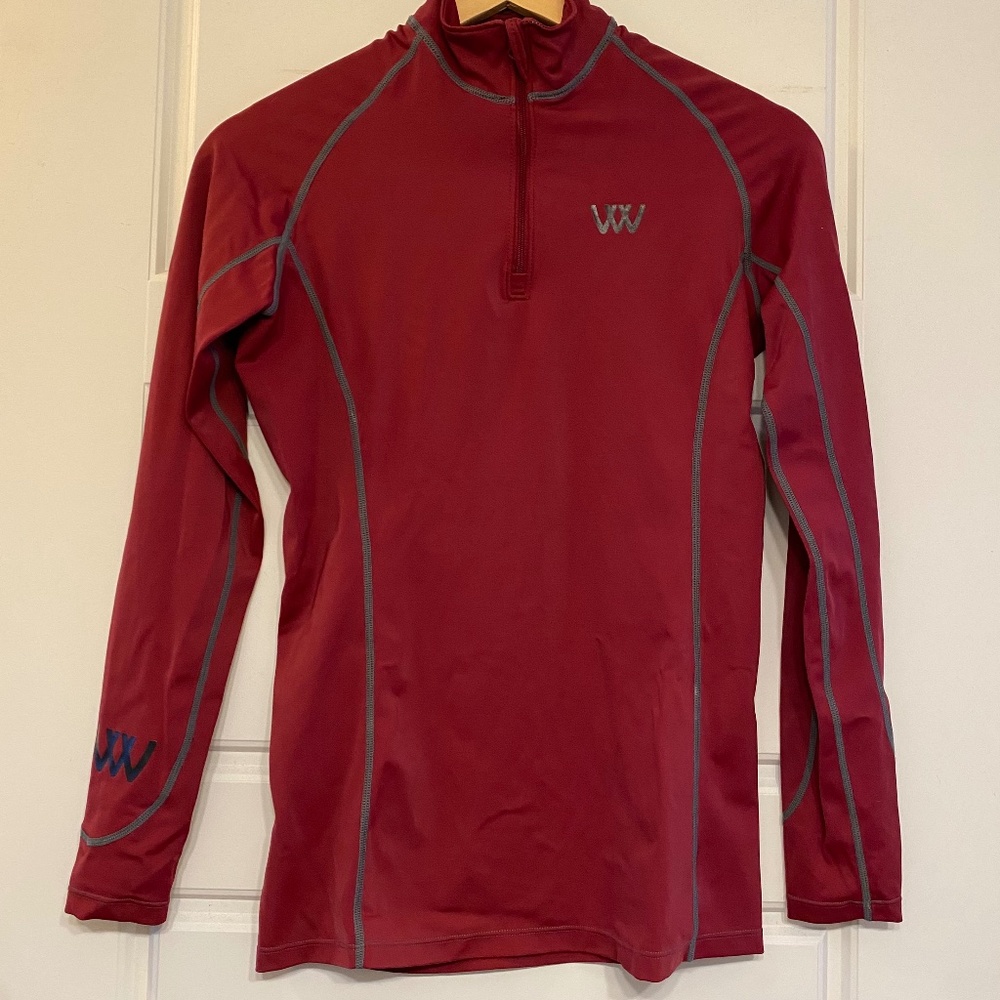 Woof Wear Performance Riding Shirt -Shiraz - Picture 5 of 11